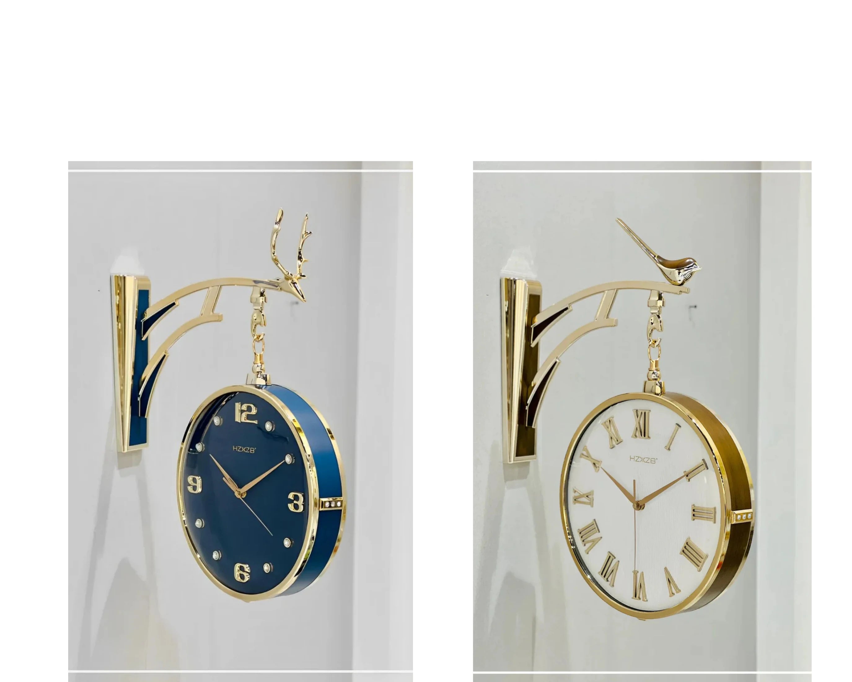 Double Sided Clock