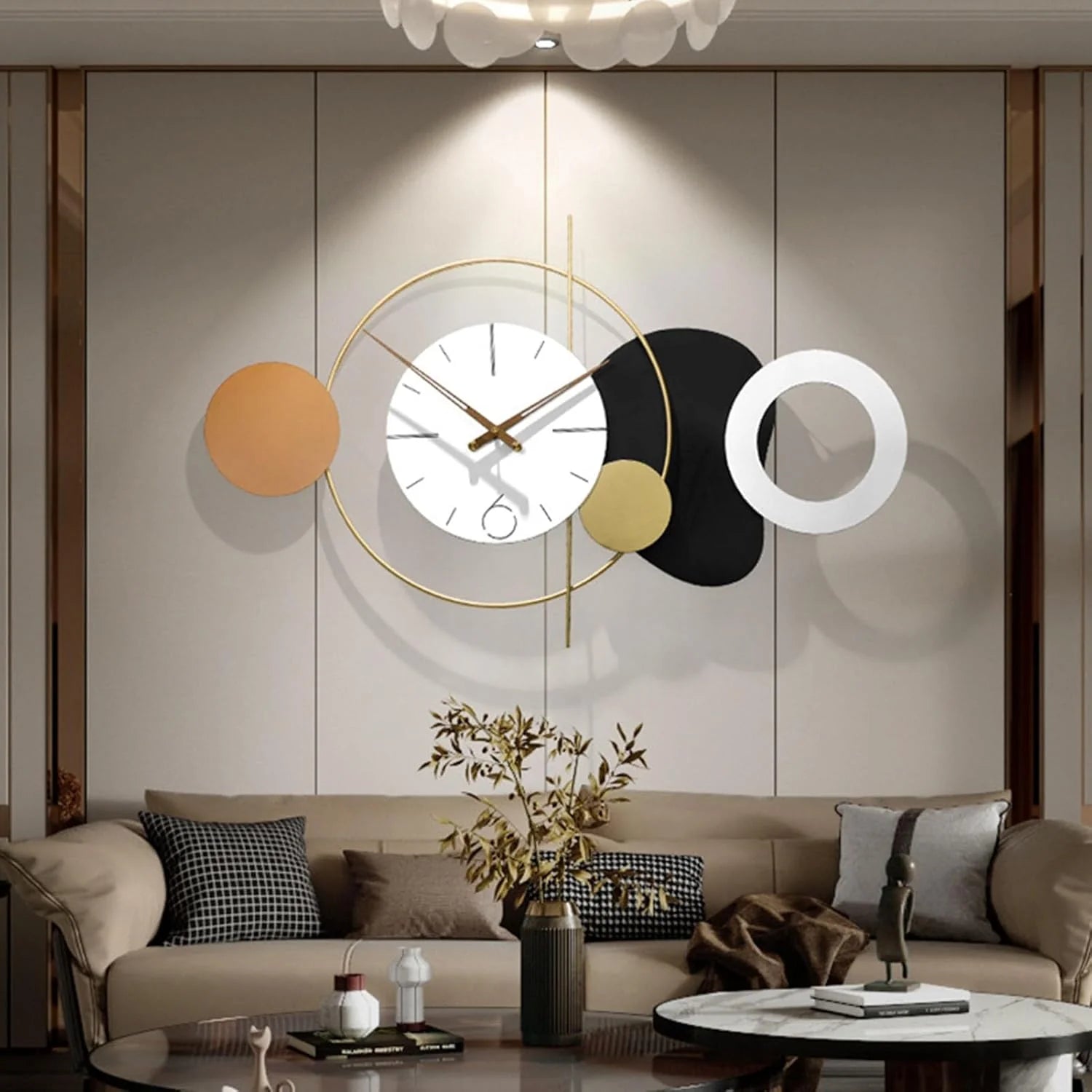 Luxury Minimalist Limited Edition Wall Clock [39x24 Inch]