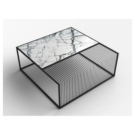 Monochrome Wire Coffee Table