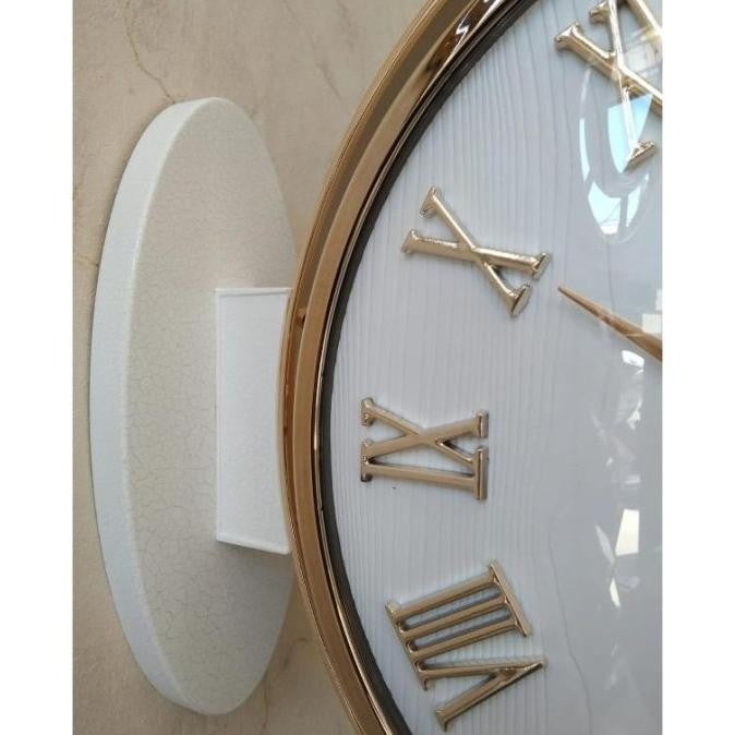 Luxury White Bird Double Sided Retro Wall Clock